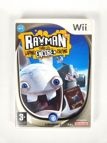 Jeux Nintendo Wii - Rayman contre les lapins encore plus crétins - PAL - Complet