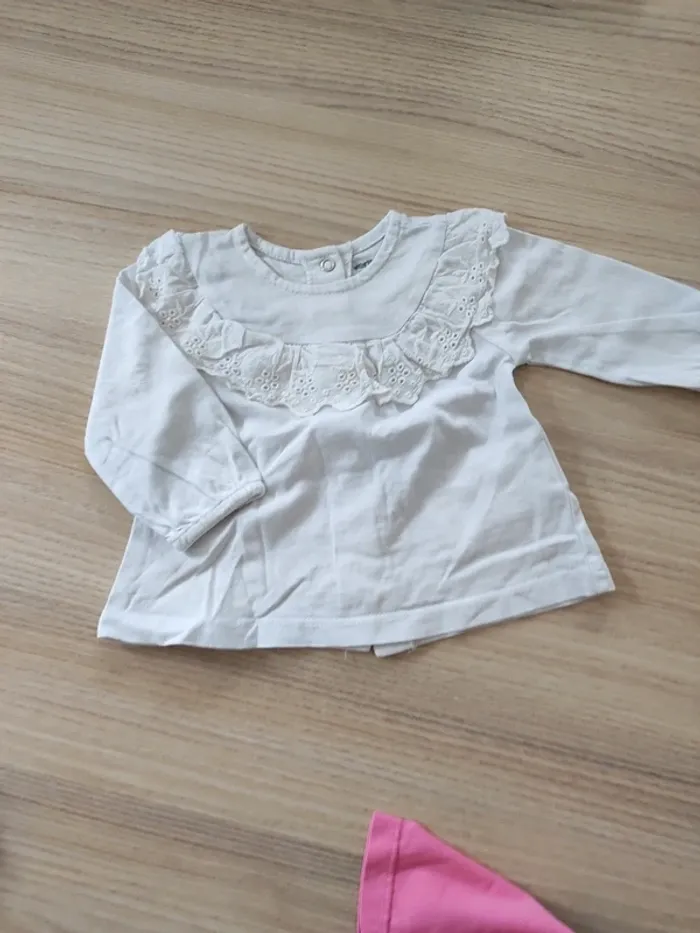 Lot 5 t-shirts manches longues 3 mois - photo numéro 6