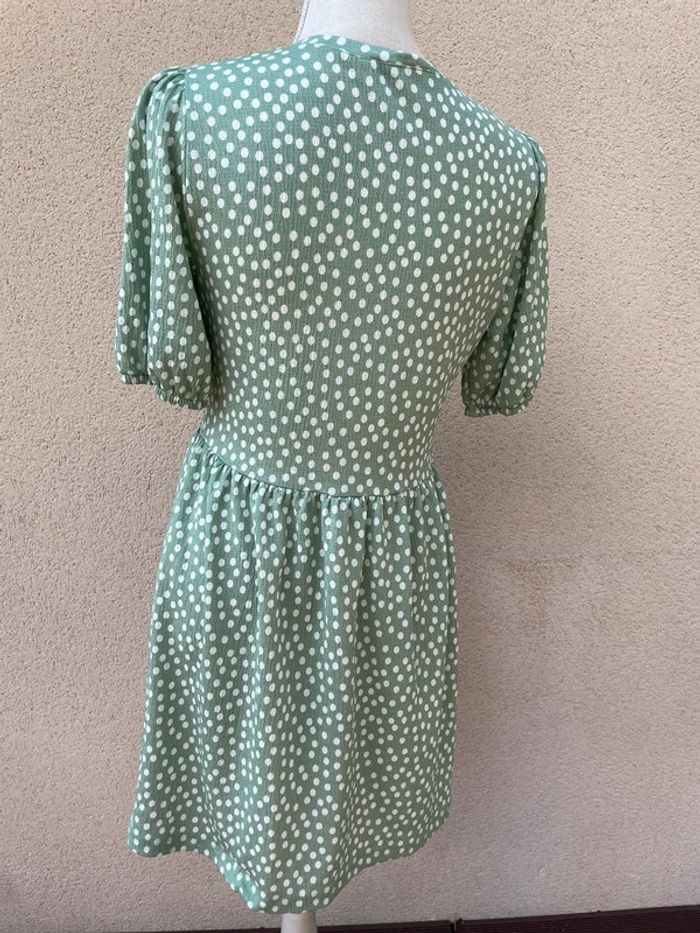 Robe à pois menthe - photo numéro 4