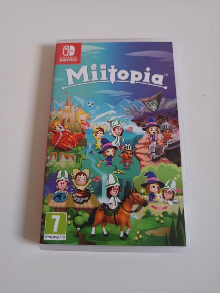 Jeu Switch Miitopia en très bon état