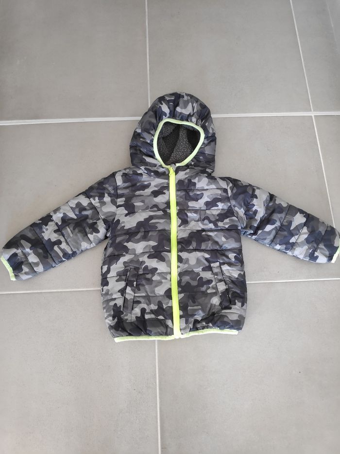 Manteau fourré 4 ans
