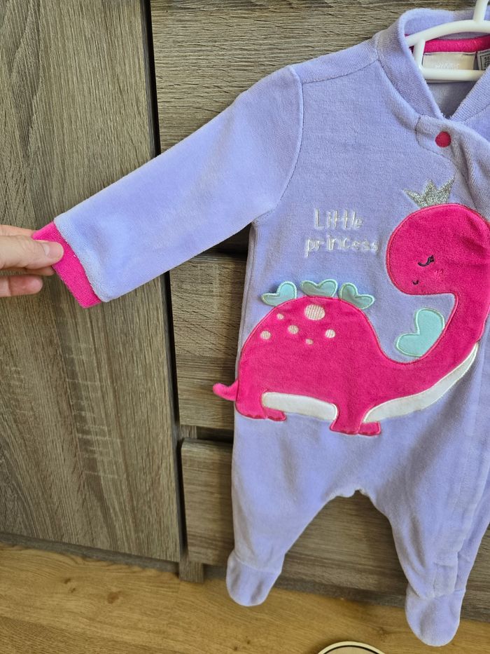 Vêtement Bébé Fille - Pyjama Dino - Chicco - 3 mois - photo numéro 2