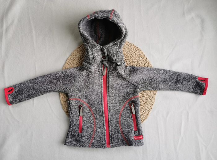 Gilet de ski 👸 à capuche amovible en maille twistée, orchestra, 2 ans - photo numéro 5