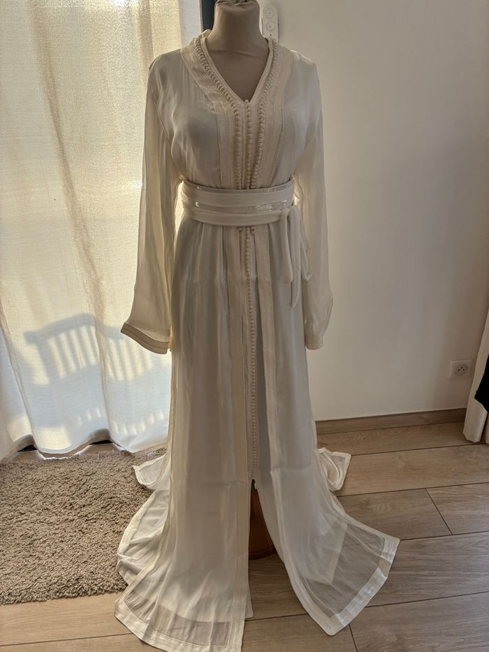 Caftan / Takchita 2 pièces model organza - photo numéro 3