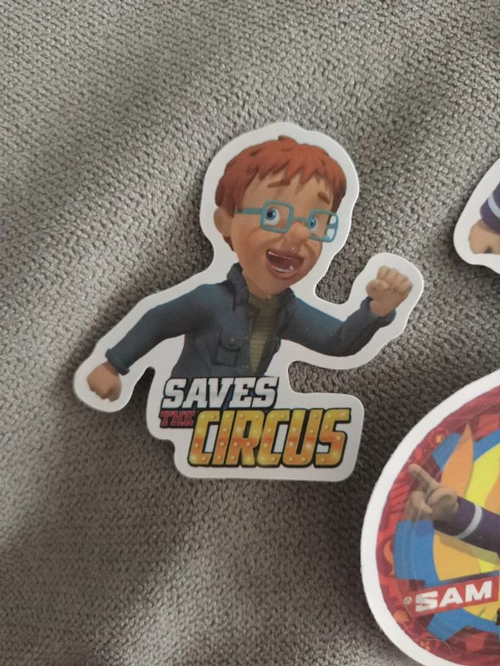 Stickers neufs Sam le pompier - photo numéro 3