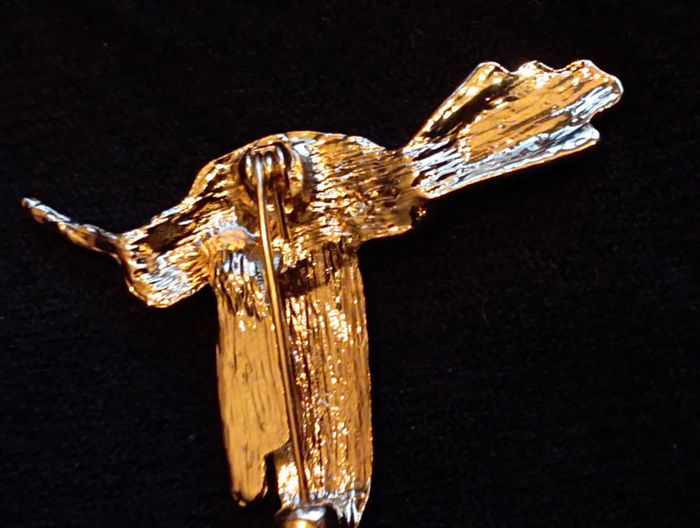 Idee cadeau 🎁: broche oiseau de paradis - photo numéro 3