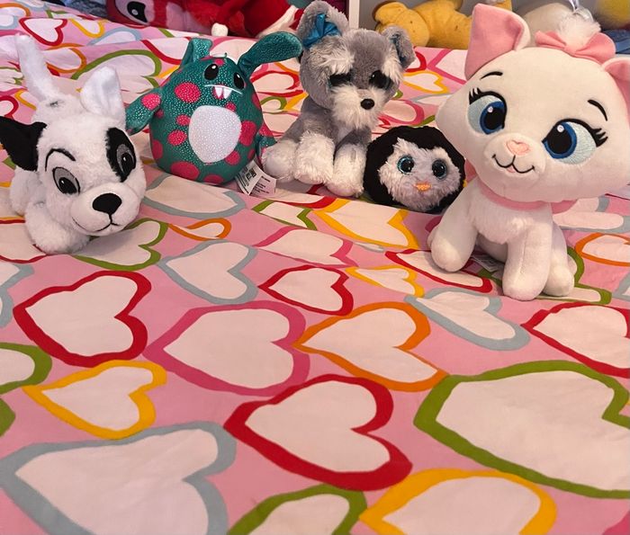 Lot de 5 petites peluches quasi neuves - photo numéro 2