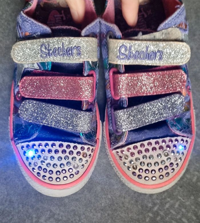 Skechers lumineuses fille p28.5 - photo numéro 3