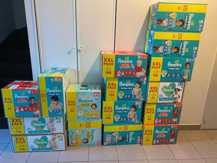 Couches Pampers - photo numéro 2