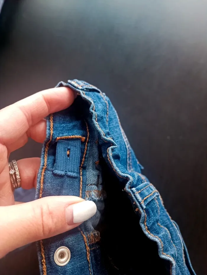 Lot de 2 jeans 6 mois - photo numéro 6