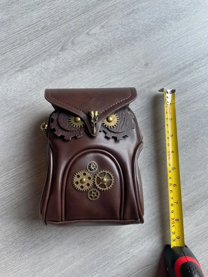 Sac steampunk hibou