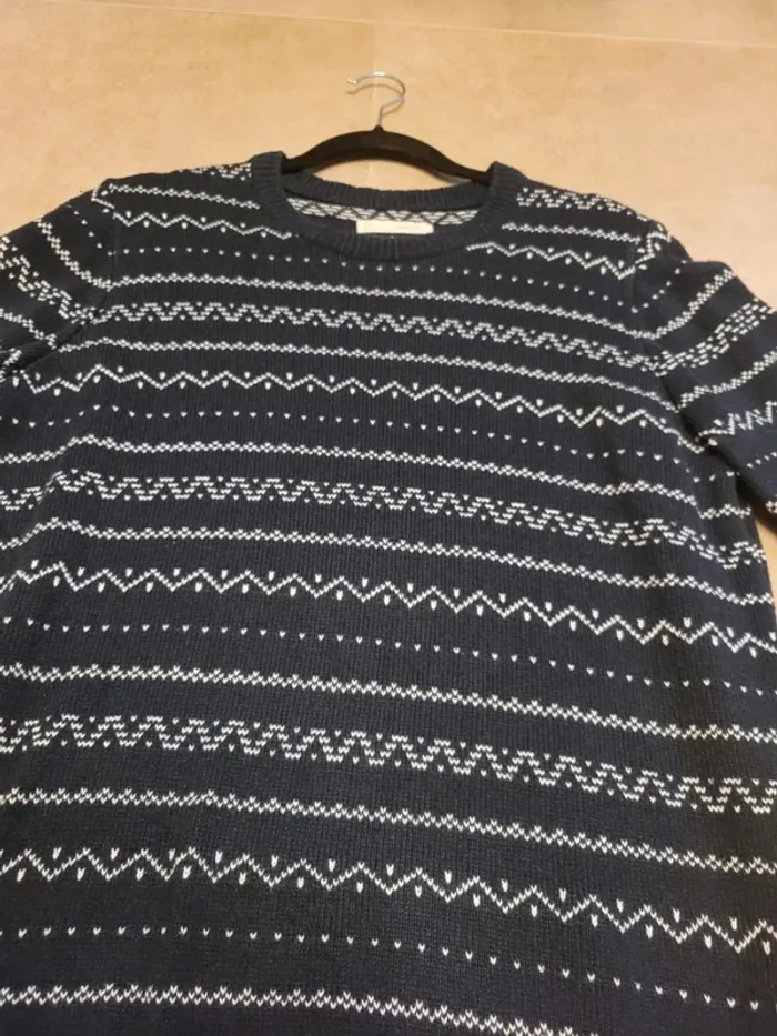 Pull celio bleu marine taille m chaud - photo numéro 2