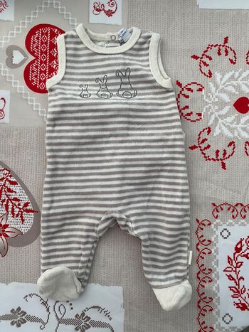 Pyjama manche courts velours