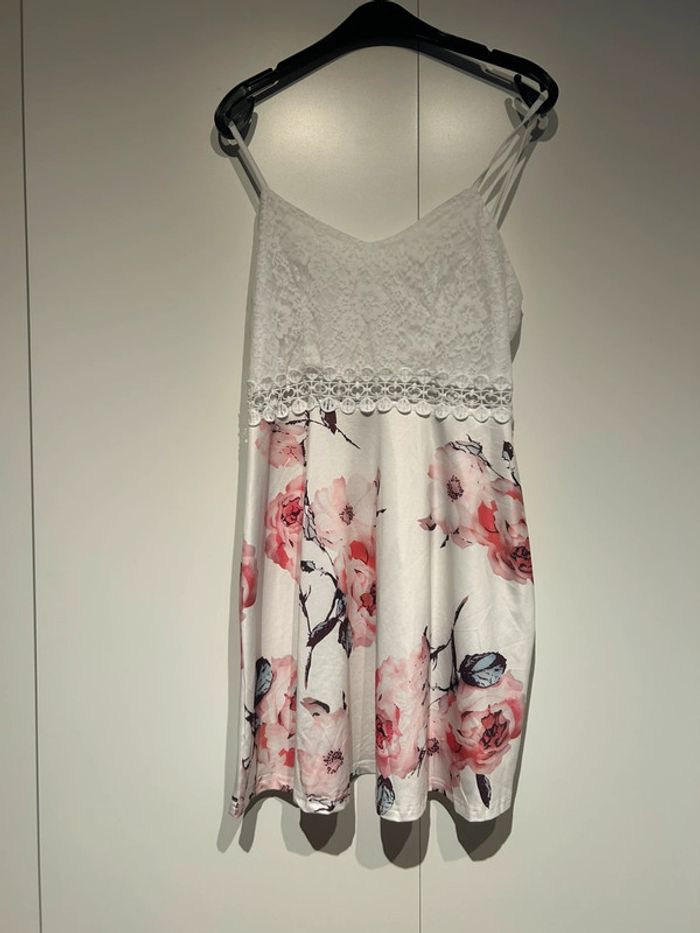 Shein : robe à fleur
