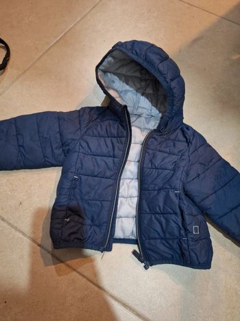 Doudoune marine tao 12 mois