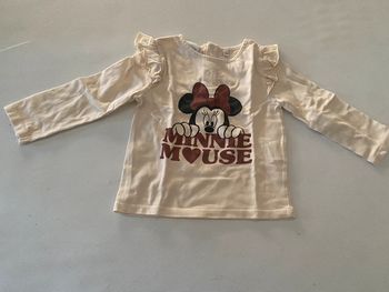 Tee shirt minnie Disney t 18m