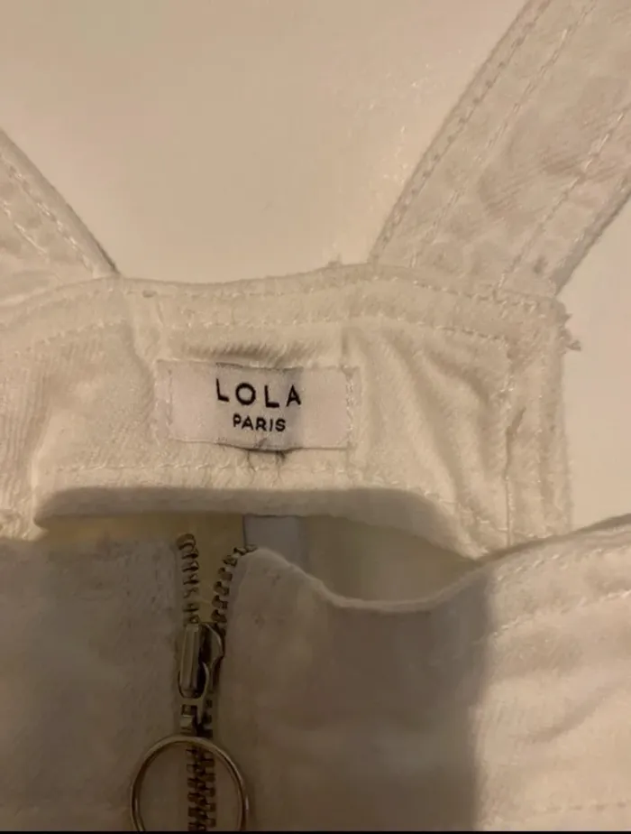 Salopette blanche Lola Paris - Taille 42 - Neuve - photo numéro 13