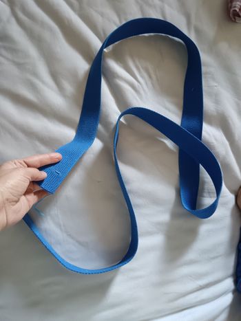 Ceinture karaté judo bleue