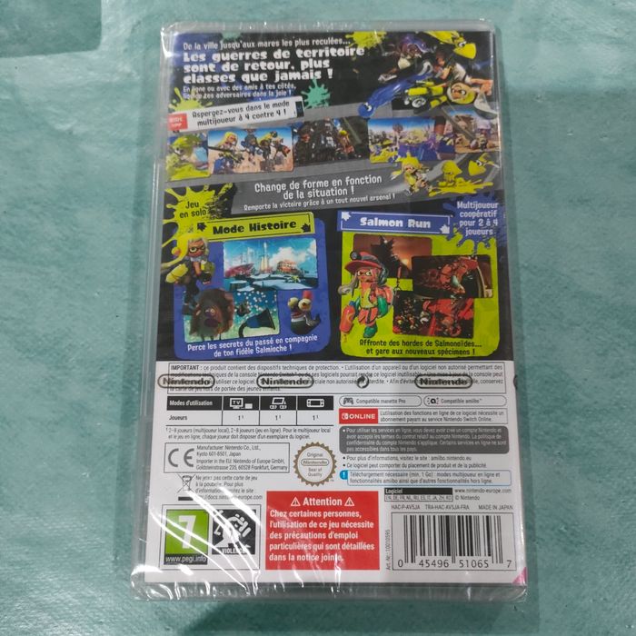 Splatoon 3 Nintendo Switch neuf - photo numéro 2