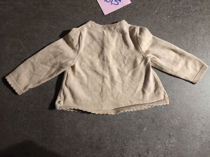 Gilet beige Obaïbi 12 mois - photo numéro 4