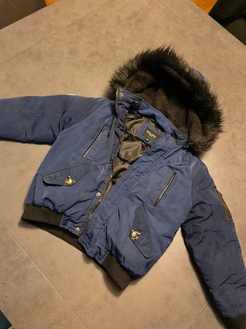 Manteau doudoune bien chaude garçon 10 ans deeluxe