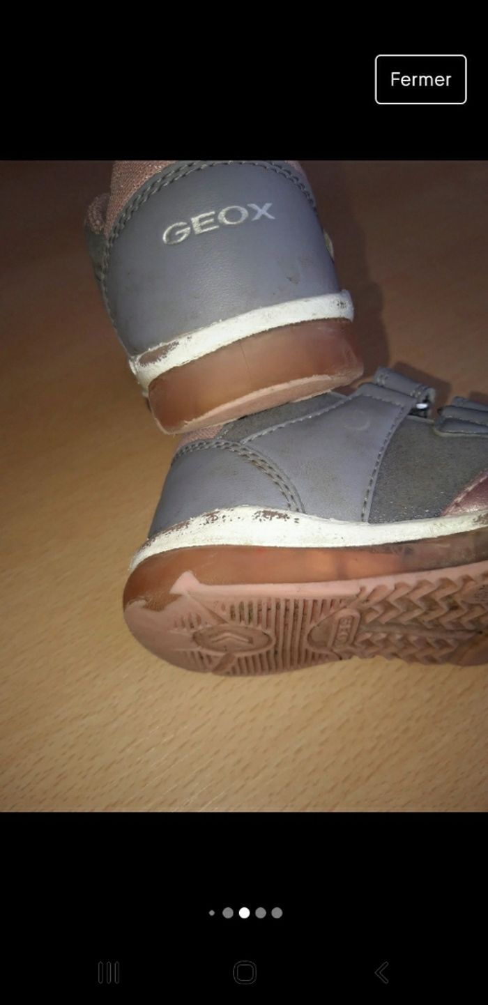 Baskets geox taille 22 - photo numéro 5