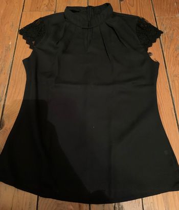 Haut noir femme T38