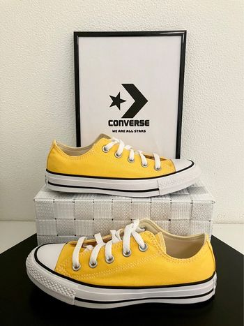 Converse All Star Low Chuck Taylor Lemon Chrome