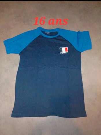 Tee-shirt 16 ans france