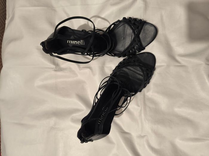 Escarpin talon haut noir Minelli T 39 - photo numéro 3