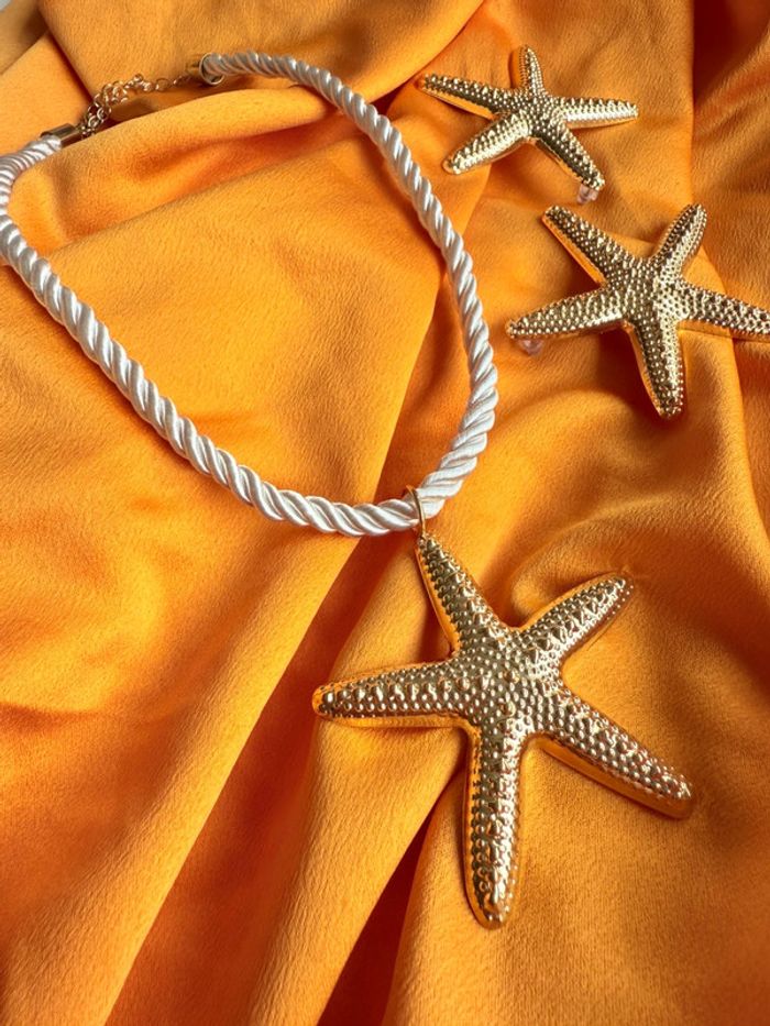 Ensemble bijoux étoile de mer - photo numéro 2
