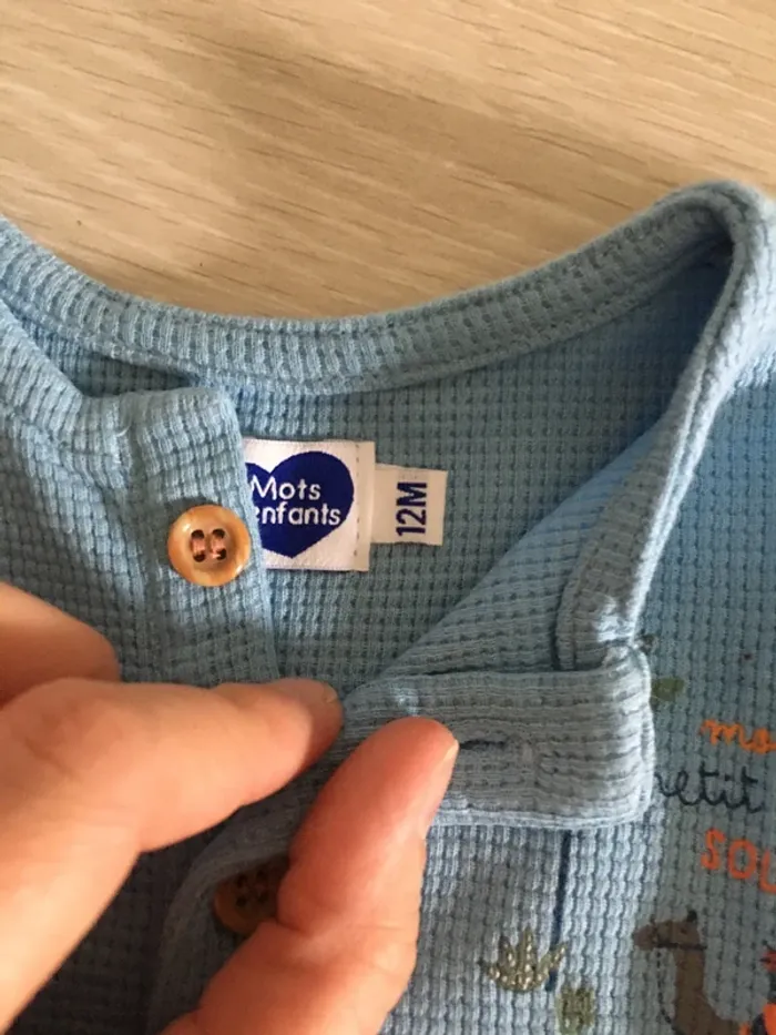 Lot 2 t-shirt 12 mois kiabi - photo numéro 4