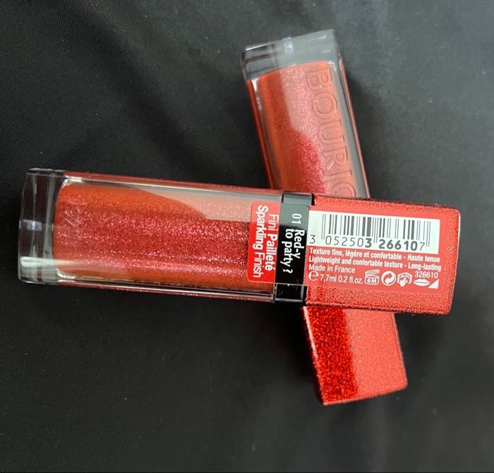 Lot de 2 Rouge à lèvre Bourjois Glitter Édition - Valeur Unitaire 14,50€ - photo numéro 2