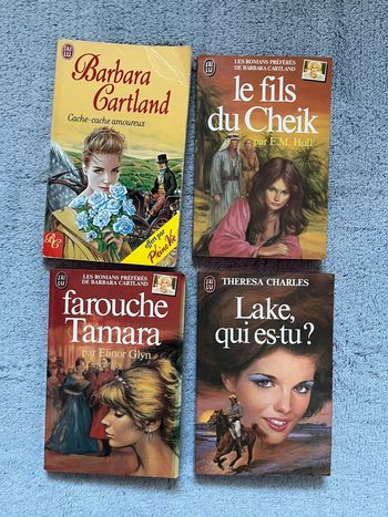 Lot de 4 livres Édition J’ai Lu