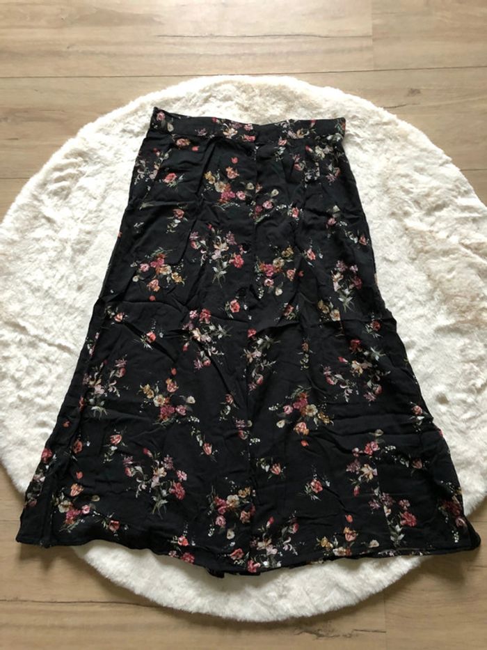 Skirt Zara Jupe Fleurie Jupe Longue Fleurie Jupe Fluide Zara Jupe