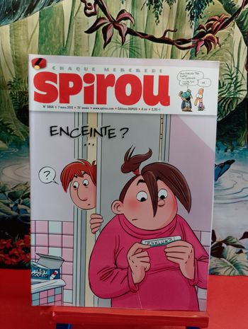 Spirou magazine, n° 3856, avec le supplément, 2012