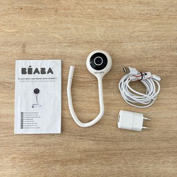Caméra de surveillance pour bébé BÉABA Zen Connect.
