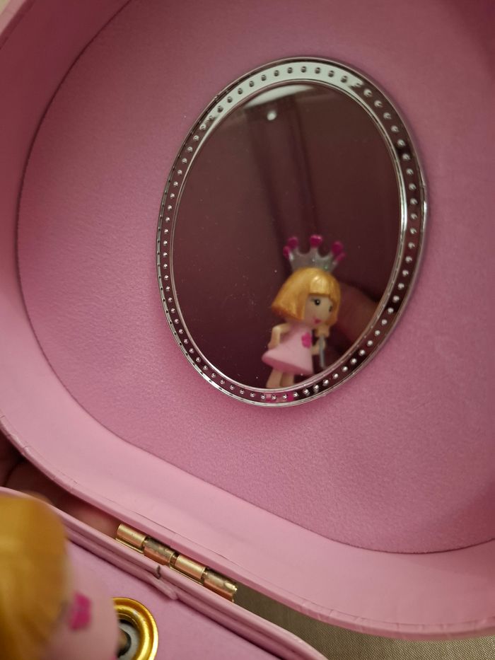 Boîte à musique paillettes princesse - photo numéro 7