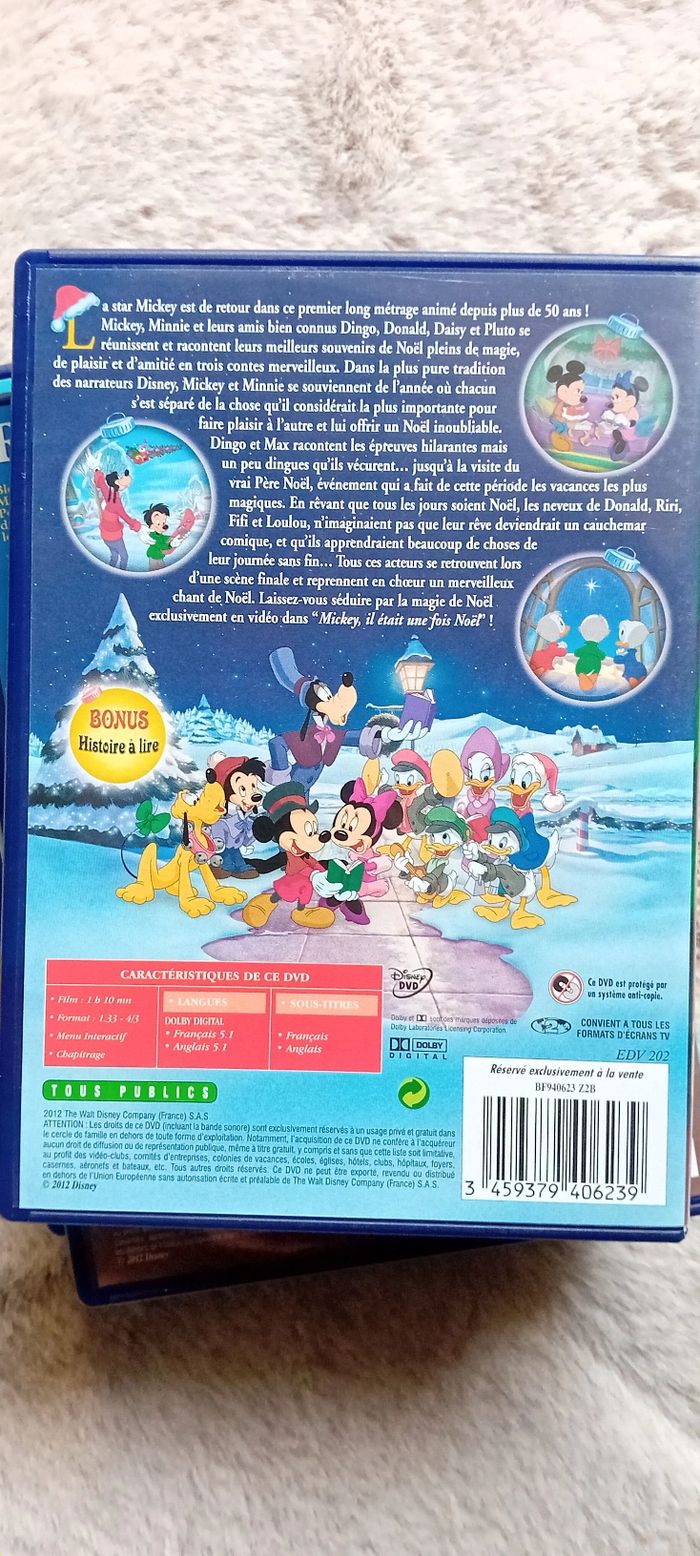 Lot 4 dvd mickey noel - photo numéro 4