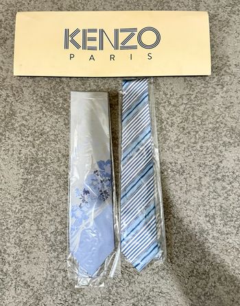 Lot de 2 cravates kenzo neuves