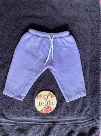 Pantalon violet Kiabi 9 mois