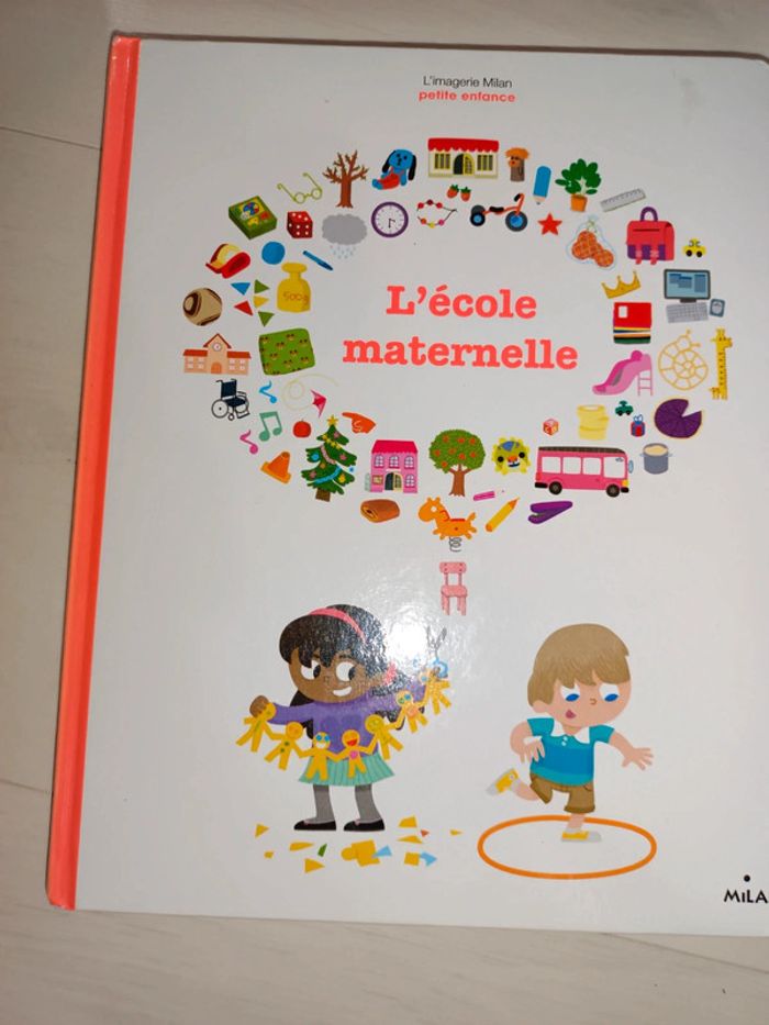 Lot 2 livres l'imagerie milan la petite enfance - photo numéro 3