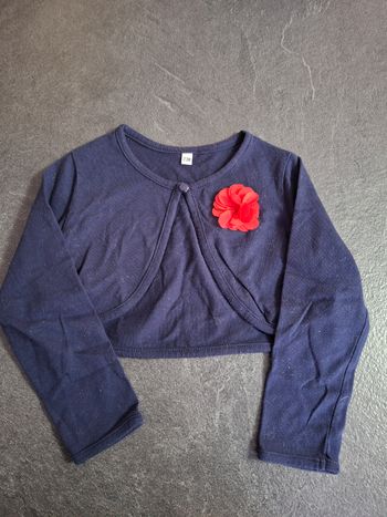 Petit gilet a manche longue