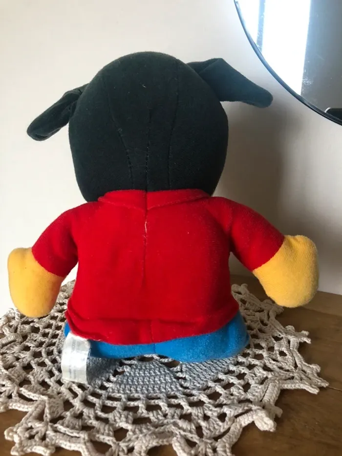 Peluche vintage Mickey Mousse club années 70 Walt Disney - photo numéro 2