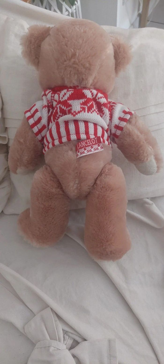 Ours en peluche articulé vintage Lancelot 40 cm - photo numéro 4
