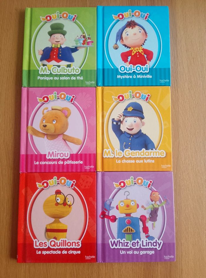 Livre enfant - Lot de 6 petits livres Oui oui