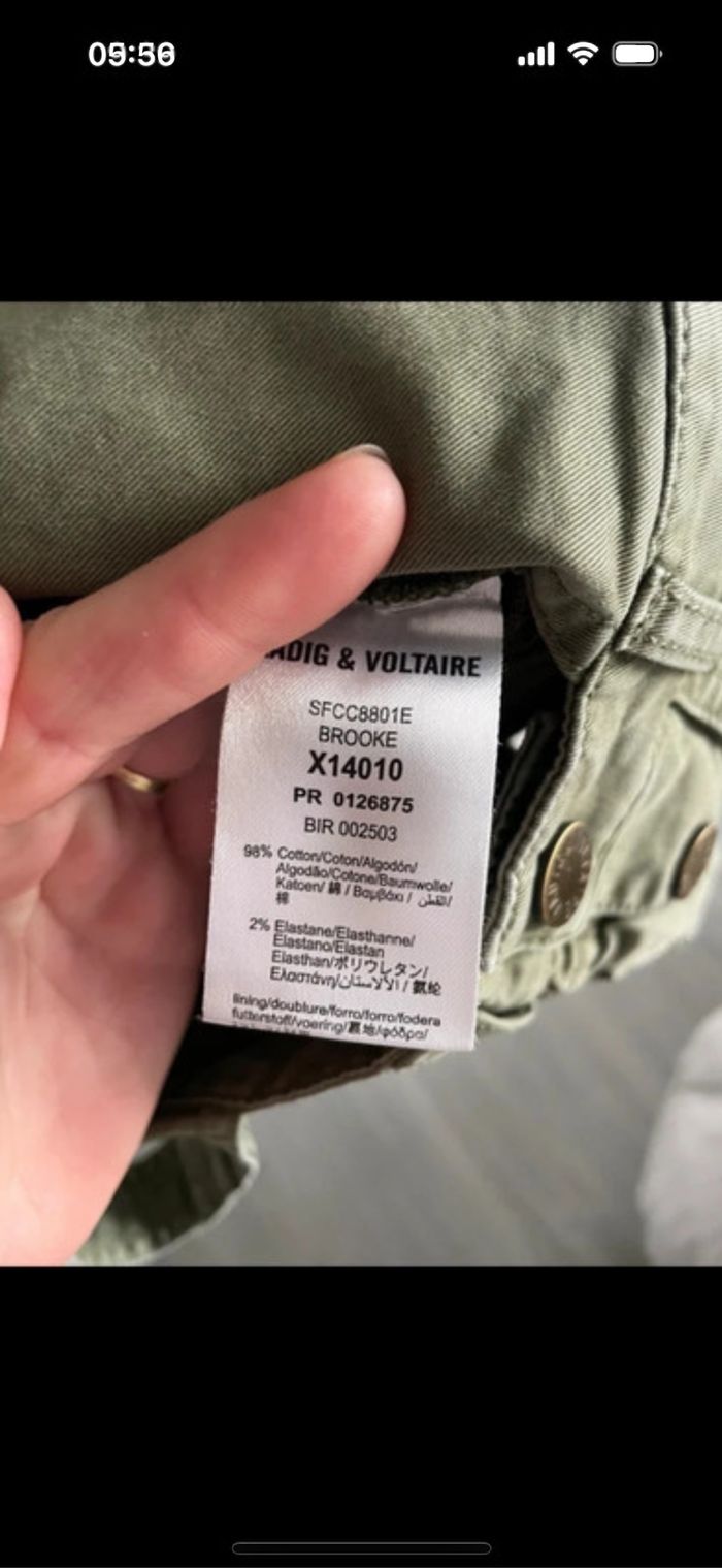 Salopette short zadig et voltaire taille 4 ans - photo numéro 5