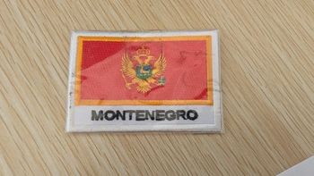 Drapeau écusson Monténégro