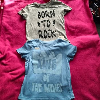 2 t-shirt garçon, Neuf ,2/3 ans, marque TEX