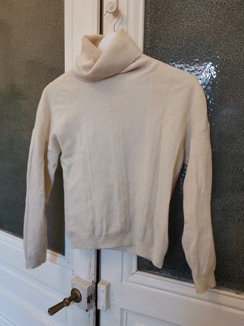 Pull col roulé XS 100% laine